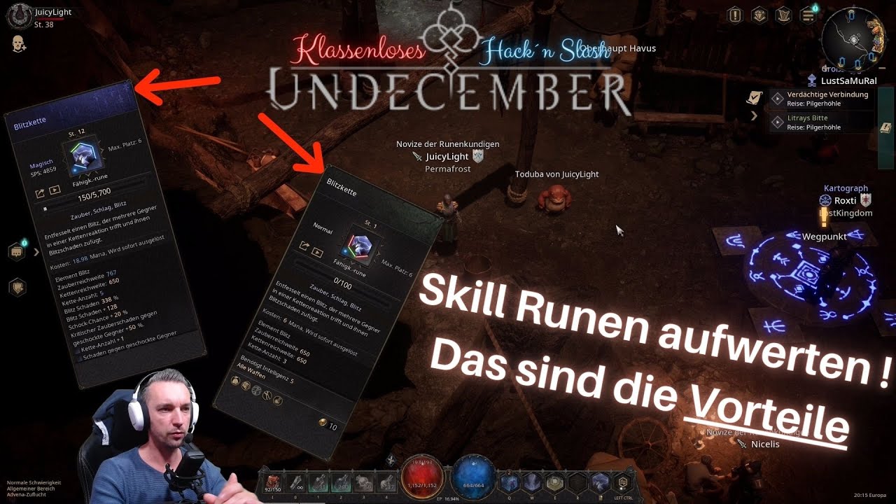 Undecember || F&auml;higkeitsrunen aufwerten - Was ihr braucht und welche VORTEILE es bringt !