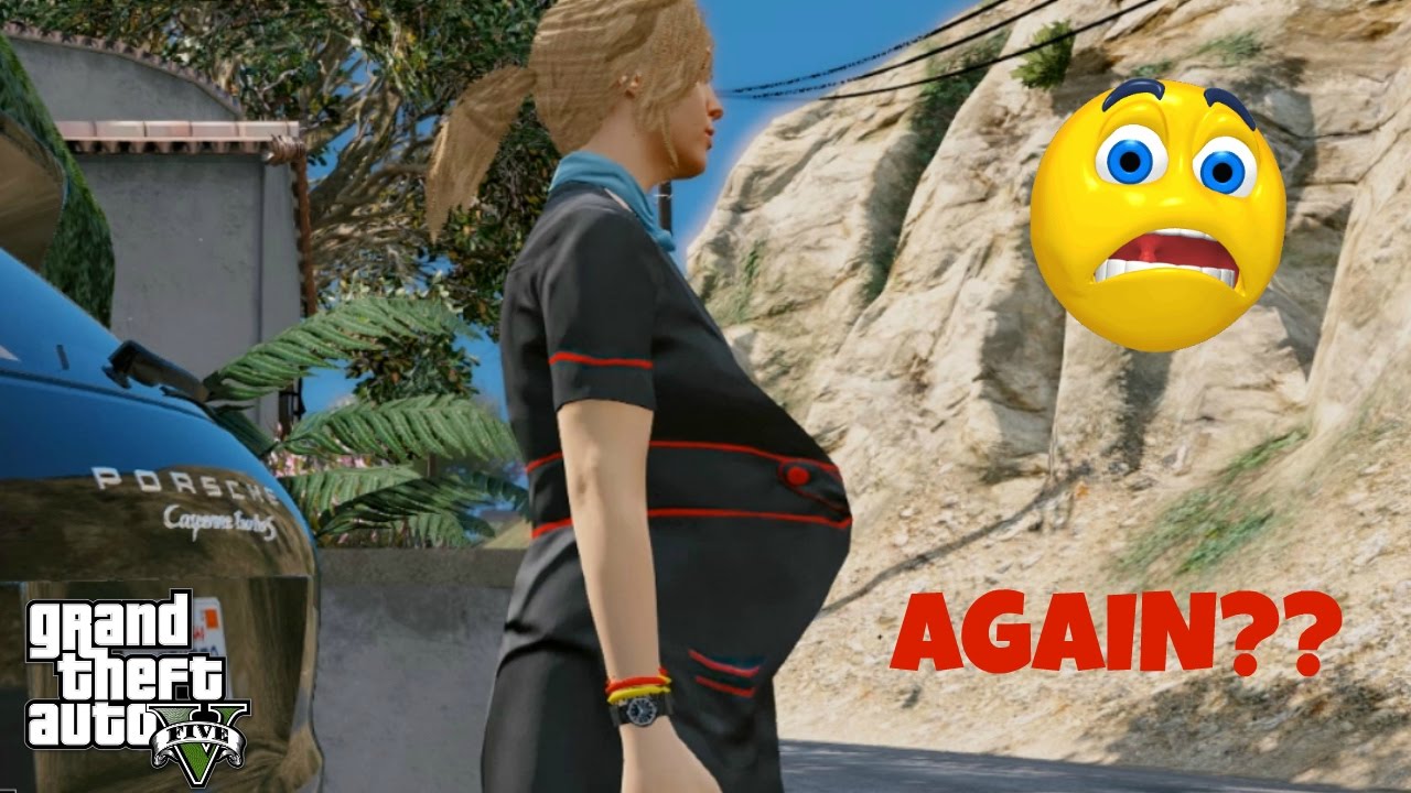 GTA 5 REAL LIFE MOD #189 PREGNANT WIFE?!