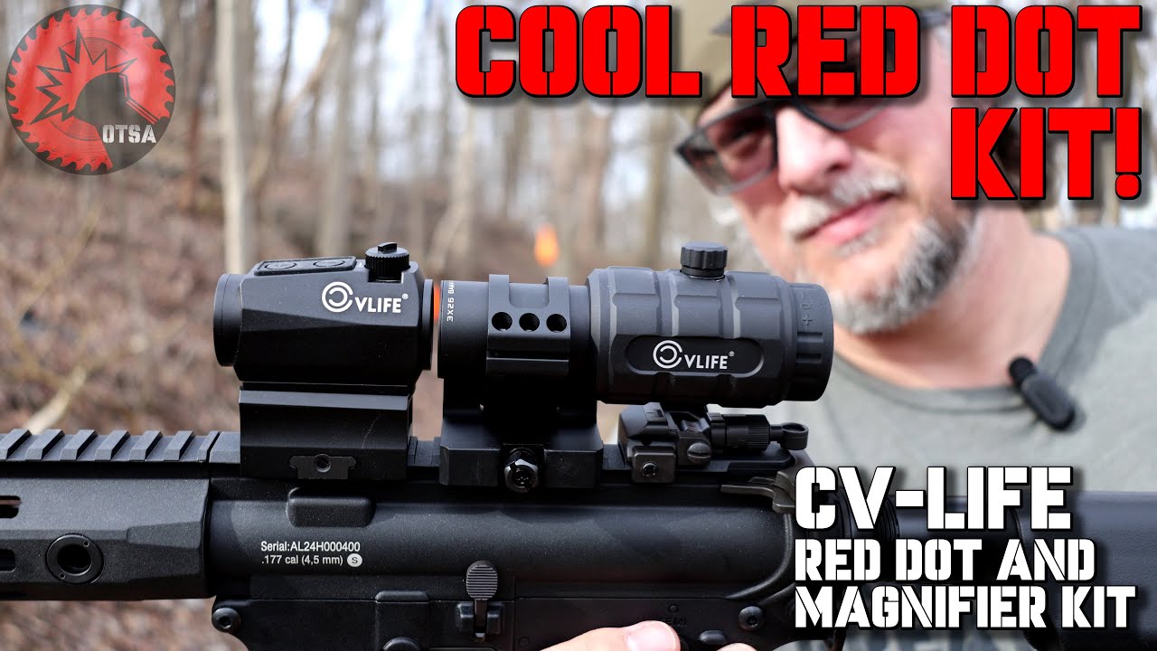 CV-LIFE Red Dot And Magnifier KIT