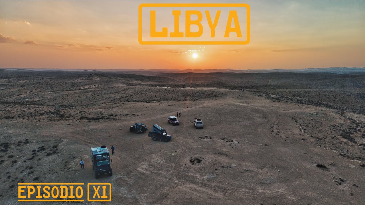 LIBYA Ep. 11 - bivacco su altopiano in Tunisia - Chenini  - DESARTICA