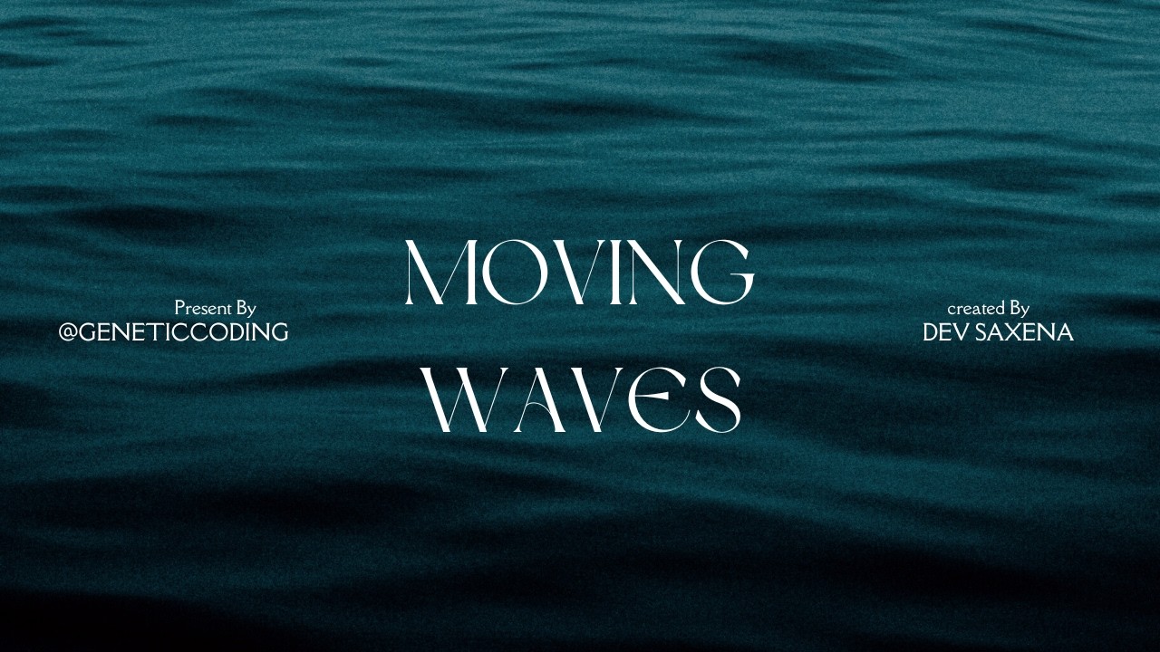 Advanced Flutter Wave Animation 🌊 Amplitude, Frequency & Phase Shift Explained