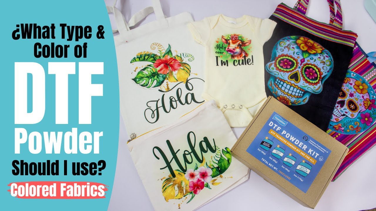 How to Use DTF Powder? How to Customize all Types and Colors of Fabrics with DFT Printing