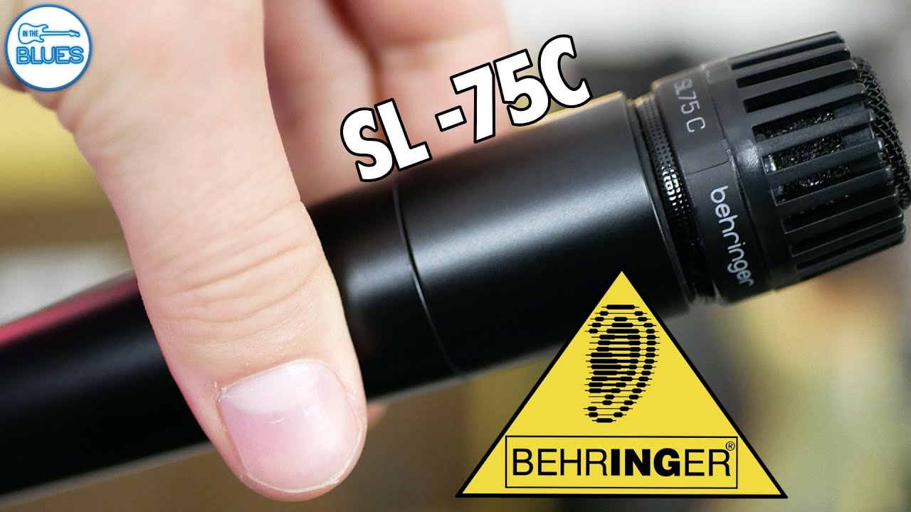 Обзор инструментального микрофона Behringer SL 75C (сравнение со Shure SM-57)