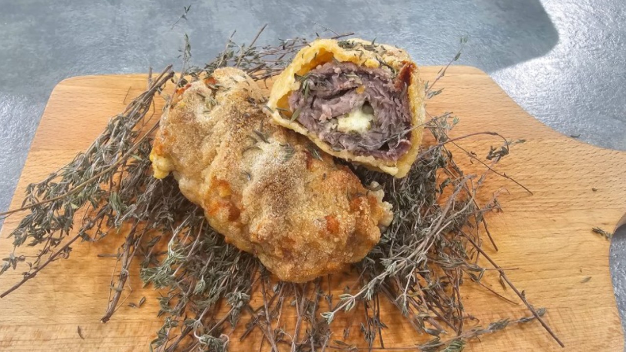 Rreze Dielli - Biftekë të mbushur, kaluar në galetë nga zonja Albana