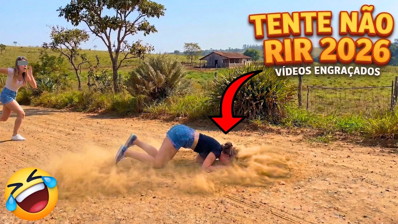 TENTE N&Atilde;O RIR 😂 | Melhores V&iacute;deos Engra&ccedil;ados e Memes ( ABRIL 2026 ) #2