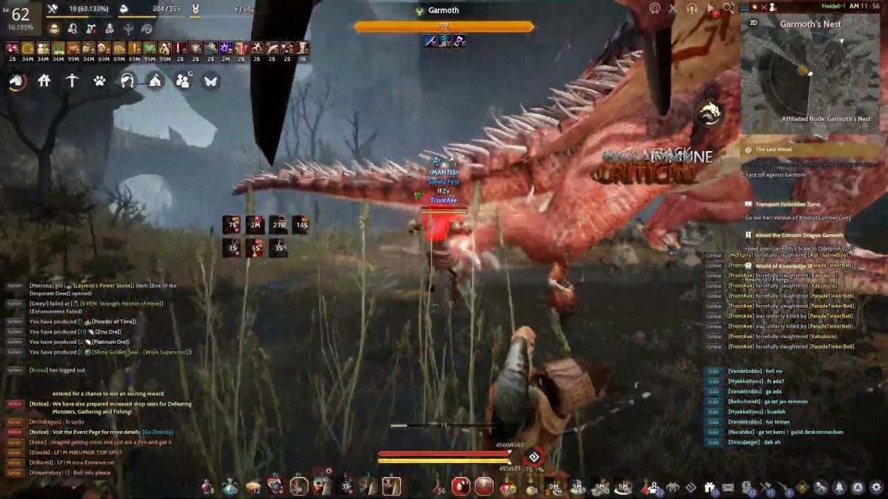 Berserker FrontAxe BDO SEA - Exploring Drieghan