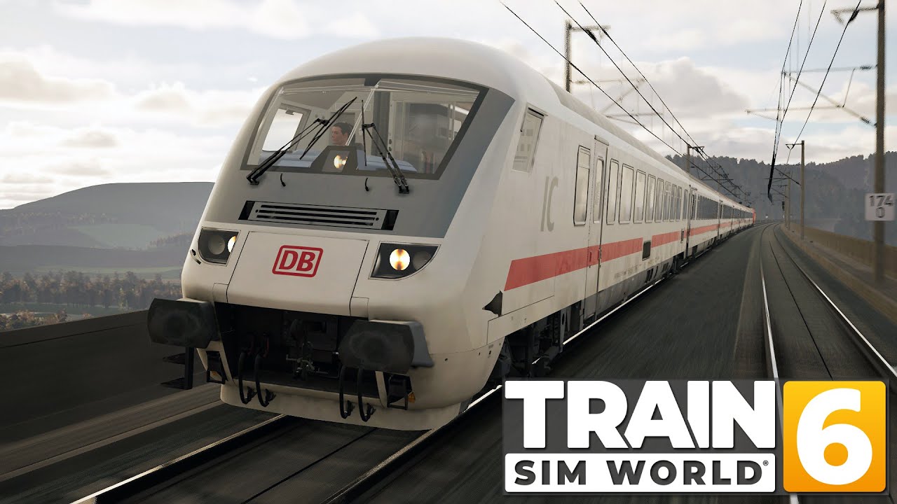 Train Sim World 6 Im EXPERT IC Steuerwagen auf der SCHNELLFAHRSTRECKE TSW 6 Kassel Würzburg Gameplay