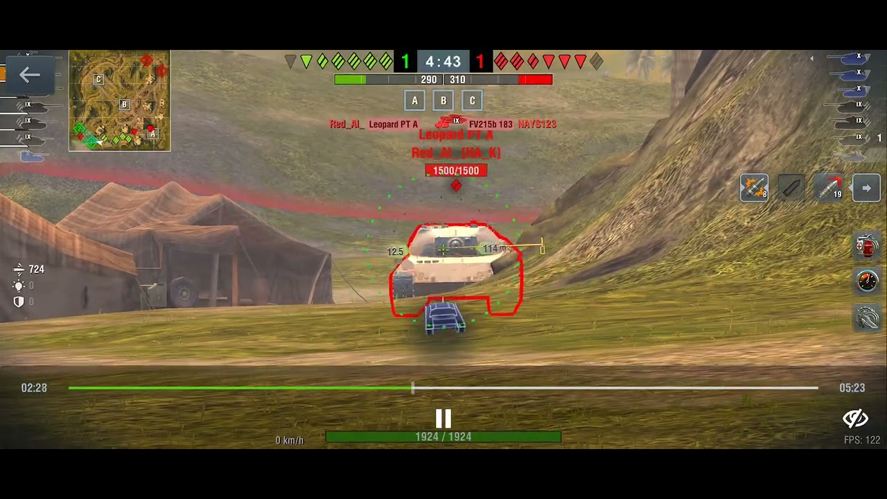 Dnešní bitva s FOCH 155 5,3K DAMAGE 5 KILLS