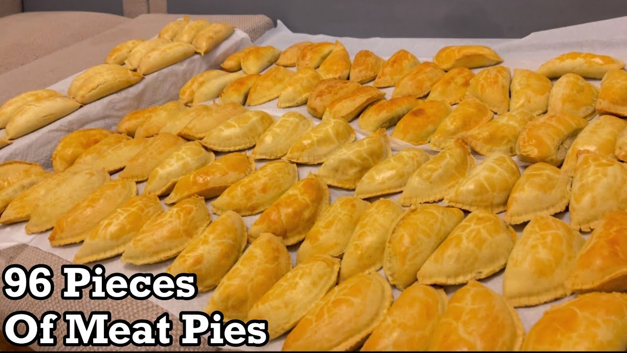 Богатые коммерческие мясные пироги / Как приготовить нигерийские мясные пироги / Рецепт мясного п...