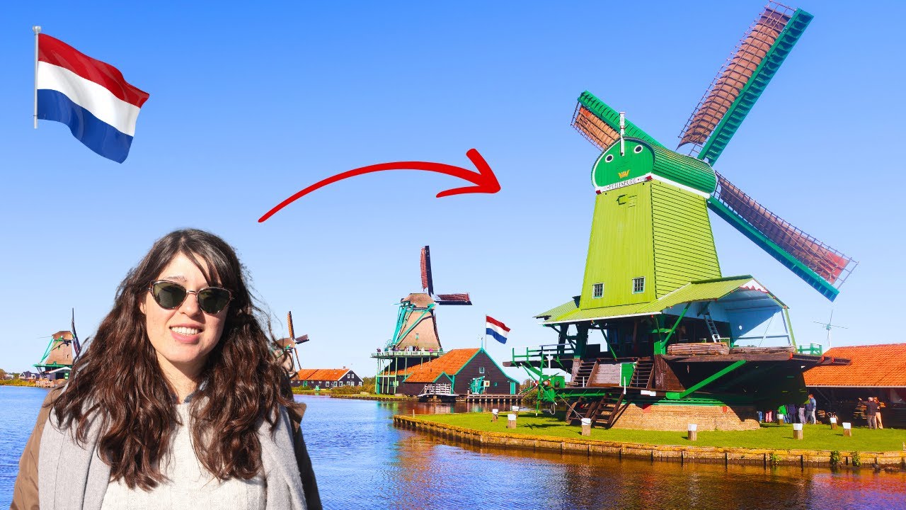 Así son los MOLINOS DE VIENTO de HOLANDA | Tour Europa #6