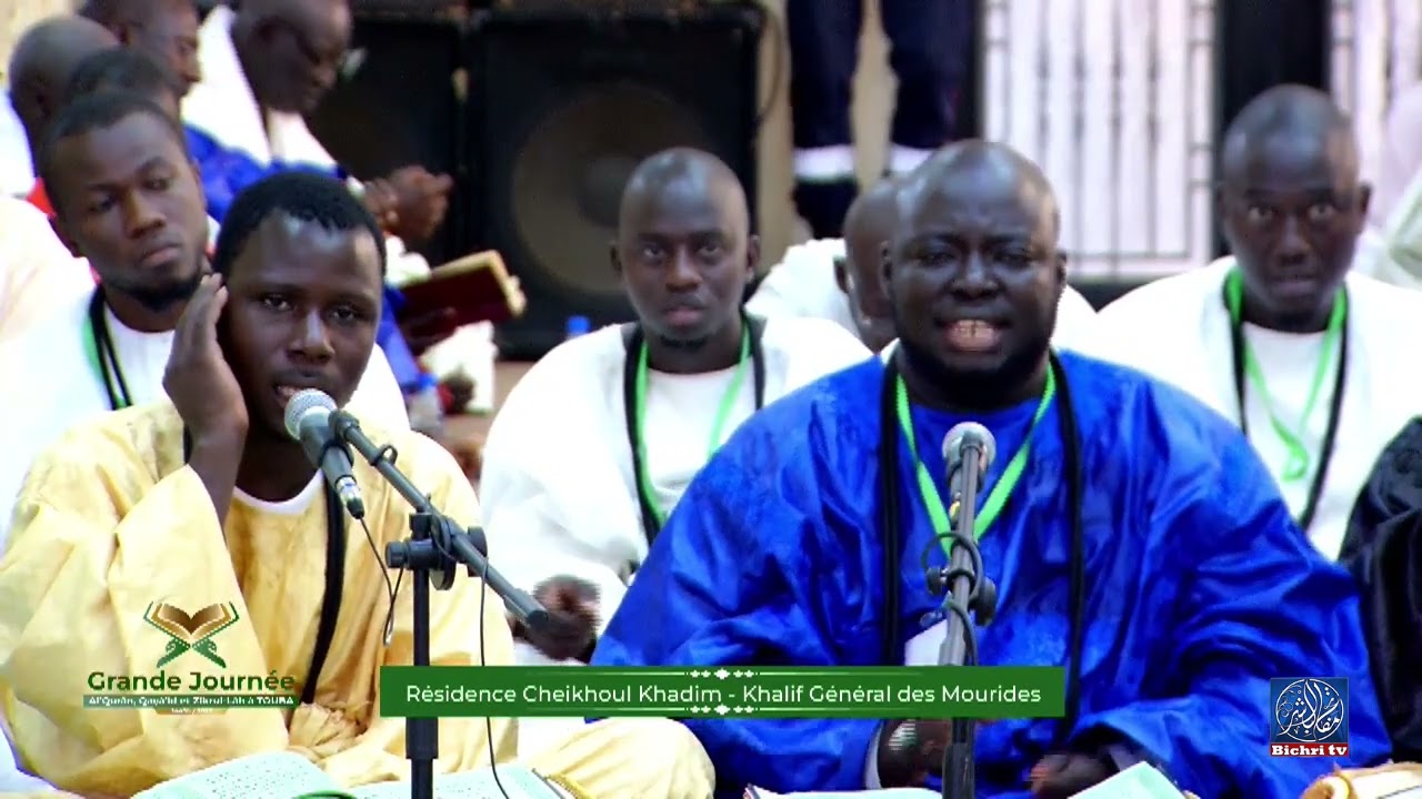 LIMAHINE kourel 1A Touba ht  journee khassaide 2022 residence khadimoul Rassoul