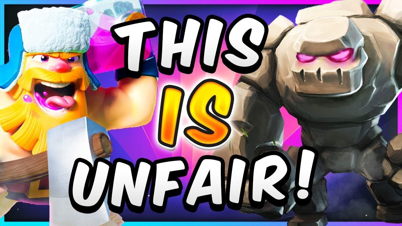 You NEED to Learn THIS DECK! *NEW* GOLEM DECK in CLASH ROYALE!