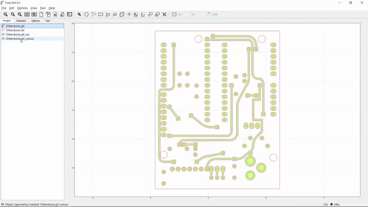 Converting Gerber Files to G Code with FlatCAM