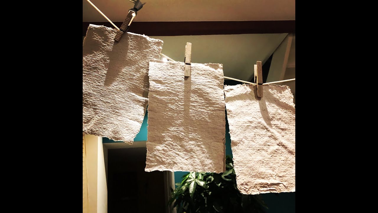 Workshop papier scheppen