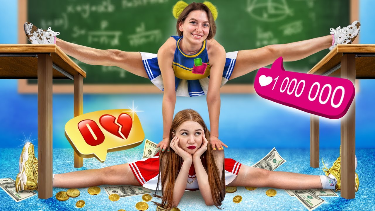 Bogata Cheerleaderka kontra Biedna Cheerleaderka!