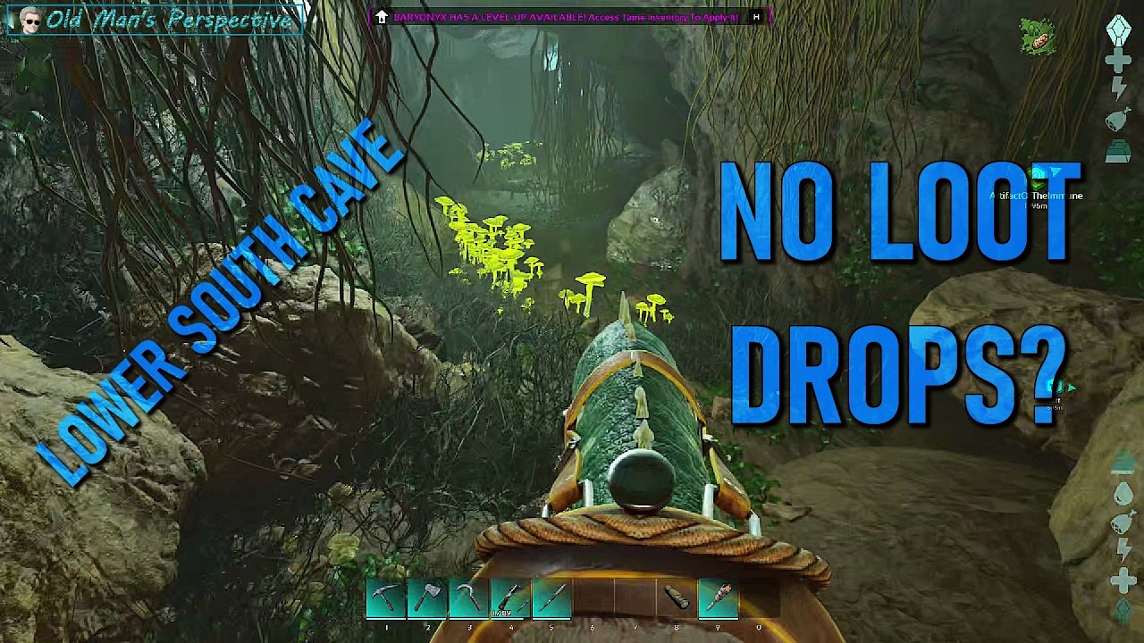 NO LOOT IN THE CAVE - Ark Survival Ascended - The Island (EP240)