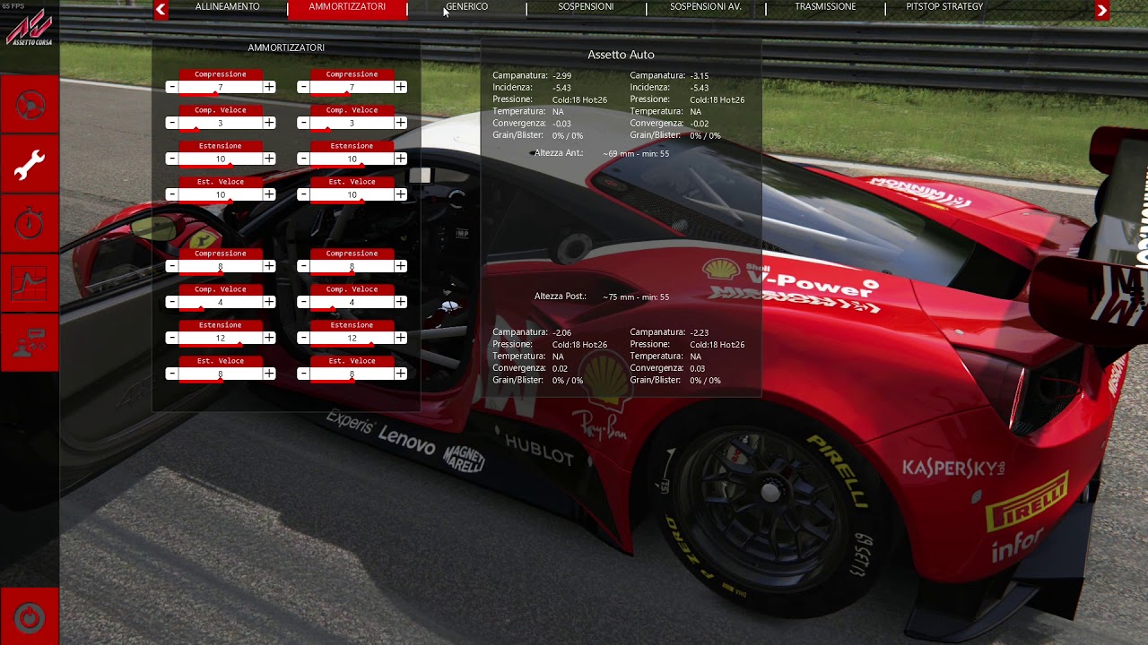 Assetto Corsa | Ferrari 488 GT3 Monza 1:47.272 + SETUP