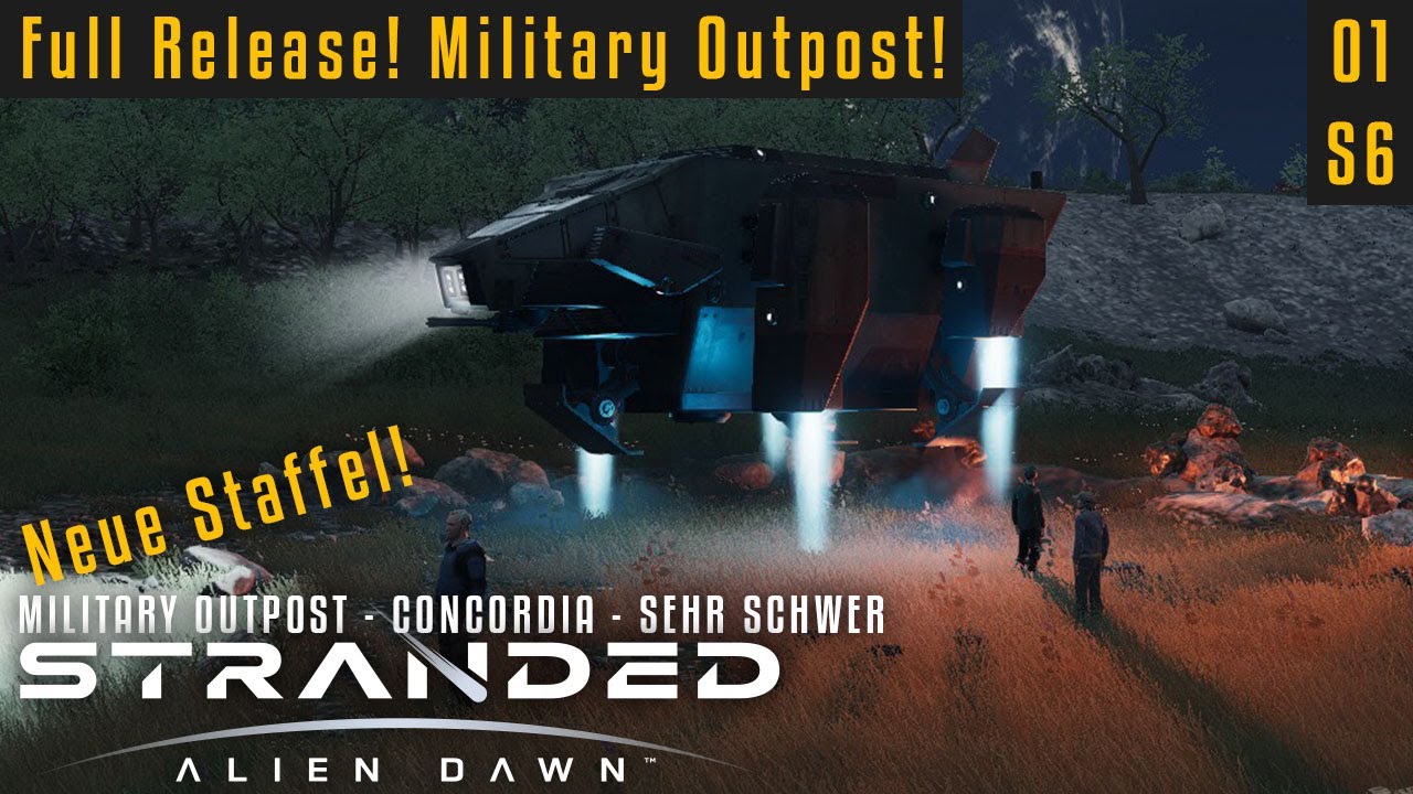 Full Release: Military Outpost! | Stranded: Alien Dawn 06.01 | Sehr Schwer
