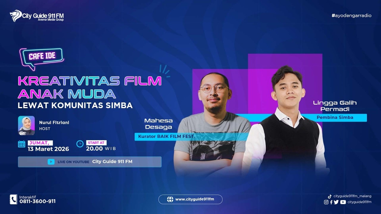 Cafe Ide - KREATIVITAS FILM ANAK MUDA LEWAT KOMUNITAS SIMBA
