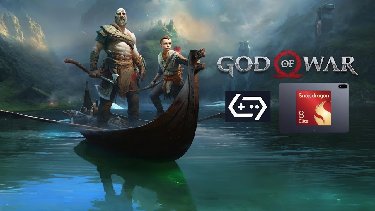 God of War 2018 | GameHub Emulator | OnePlus Pad 3 | Snapdragon 8 Elite🔥