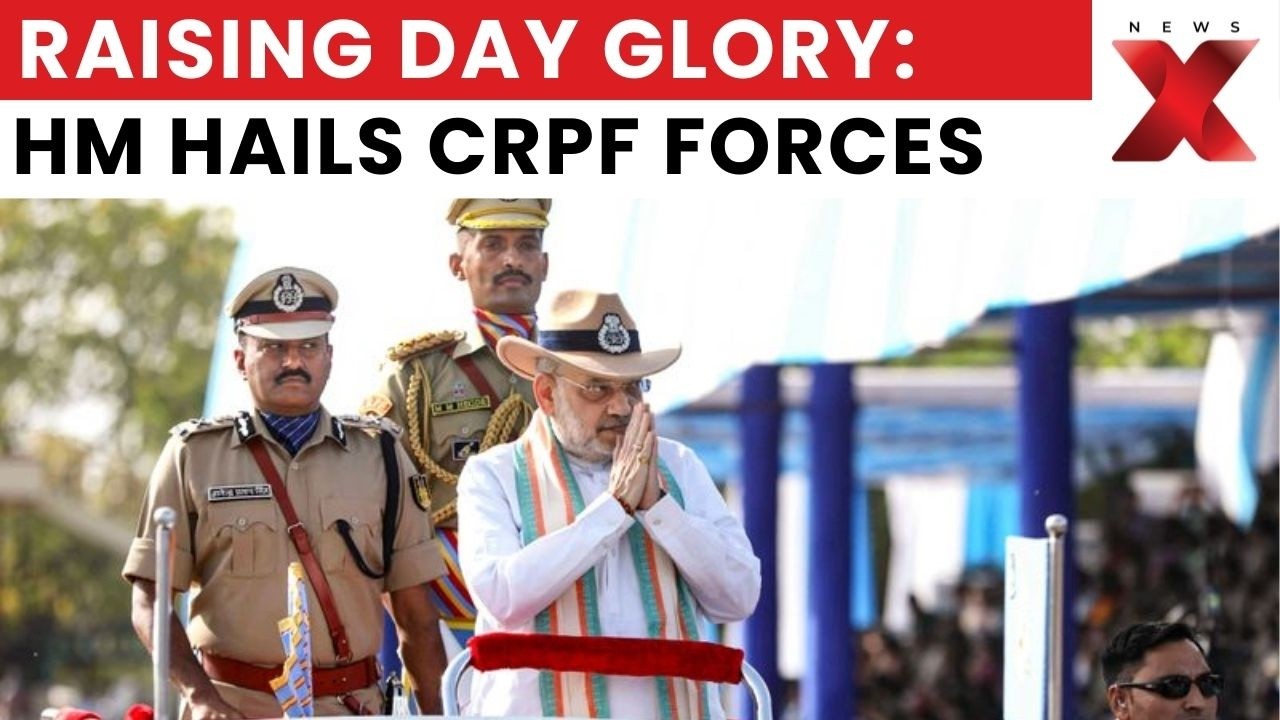 Amit Shah Speaks At 87th CRPF Raising Day, Honors Forces In Guwahati | NewsX