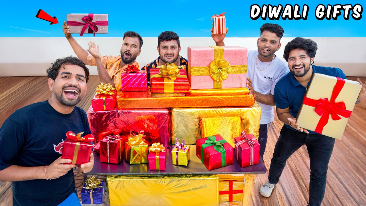 Surprising My Team With Unique Diwali Gifts...सबको मज़ा आ गया 😍 Mystery Box