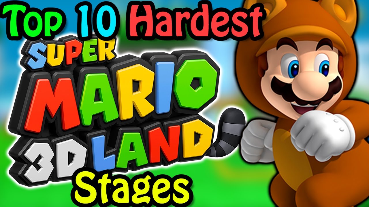 Top 10 Hardest Super Mario 3D Land Stages