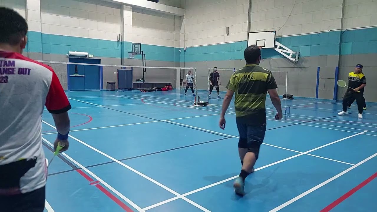 Badminton di Qatar 4.2.2026. Rusli/Nazreen vs Dinul/Naz