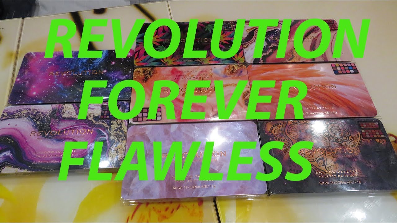 ПАЛЕТКИ REVOLUTION серия FOREVER FLAWLESS