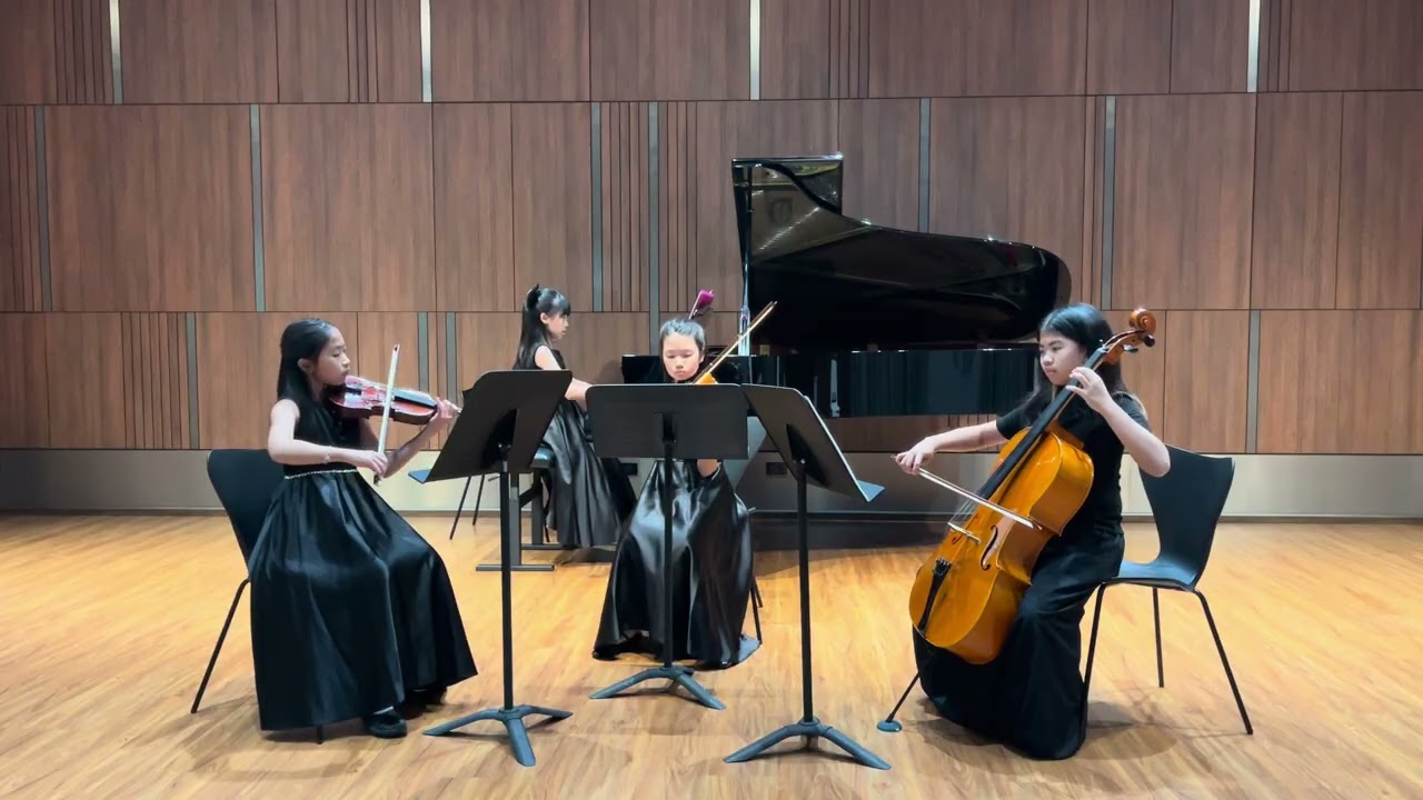 Pilafena Quartet, Piano Quartet No.2, WoO36, 3 mvt. By L. Beethoven. 