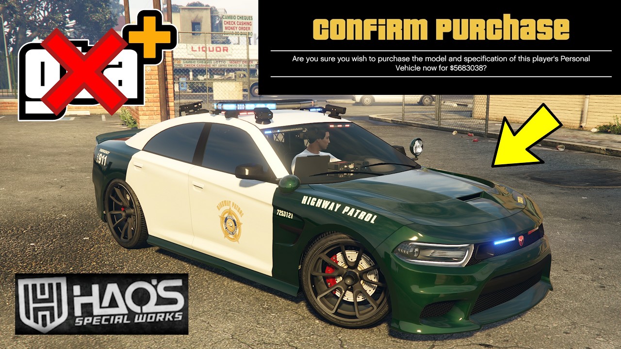 GTA 5 - How To Get The NEW Buffalo STX Pursuit Cop Car EARLY Without GTA+ !