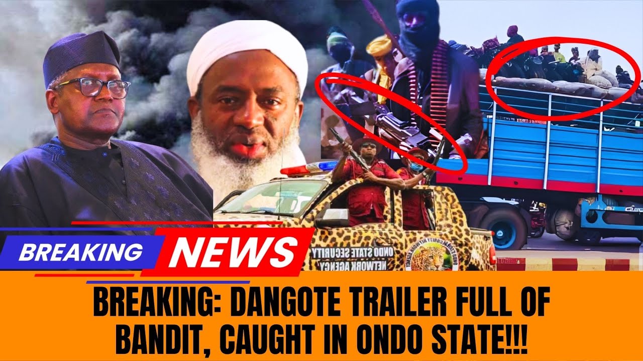 BREAKING News 2026 Dangote Trailer Bandits Caught in Ondo State Today!