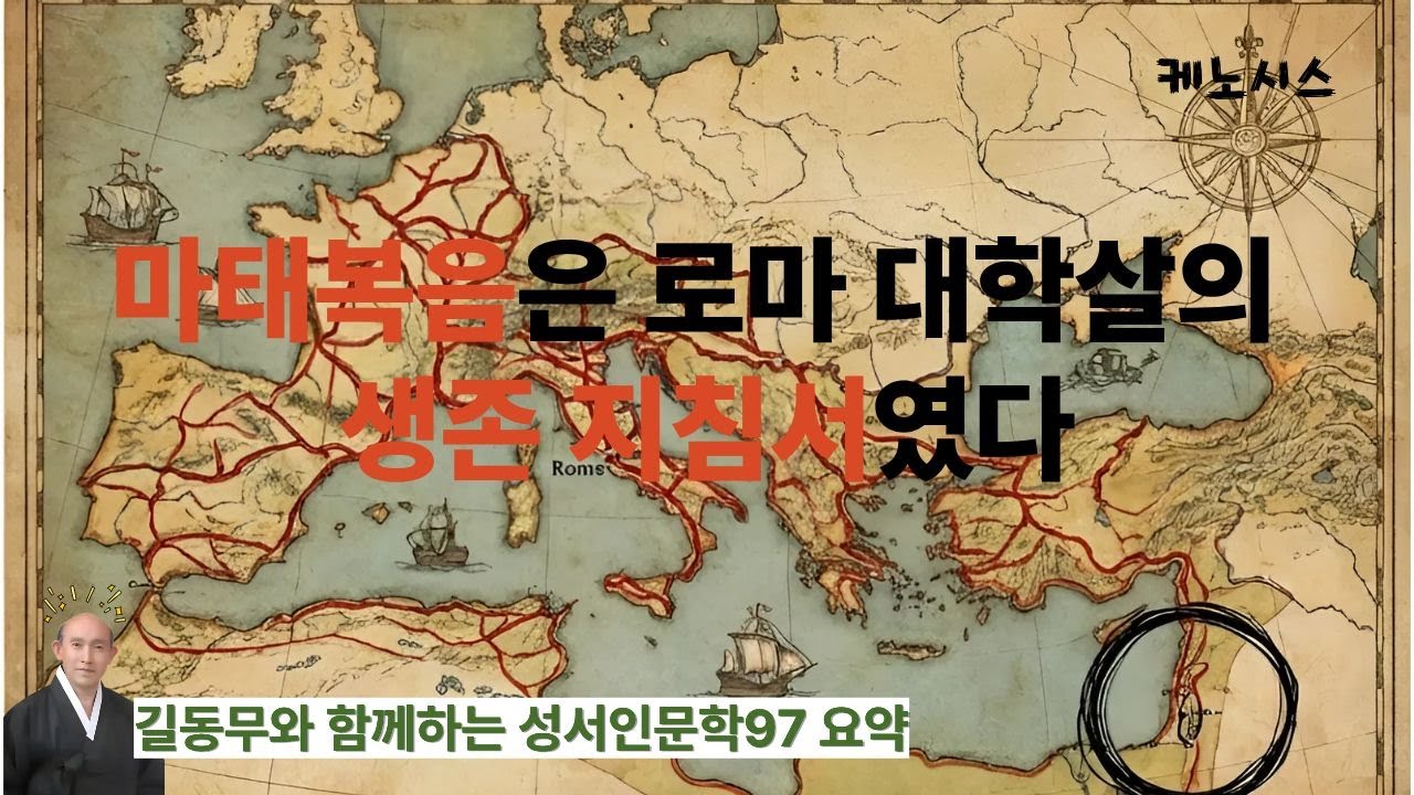 마태복음은 로마 대학살의 생존 지침서였다(길동무와 함께하는 성서인문학97 요약)