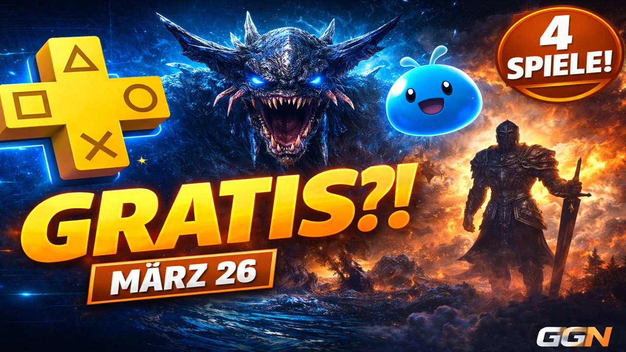 PS Plus März 2026 – 4 GRATIS Spiele 😳 Monster Hunter & ESO!