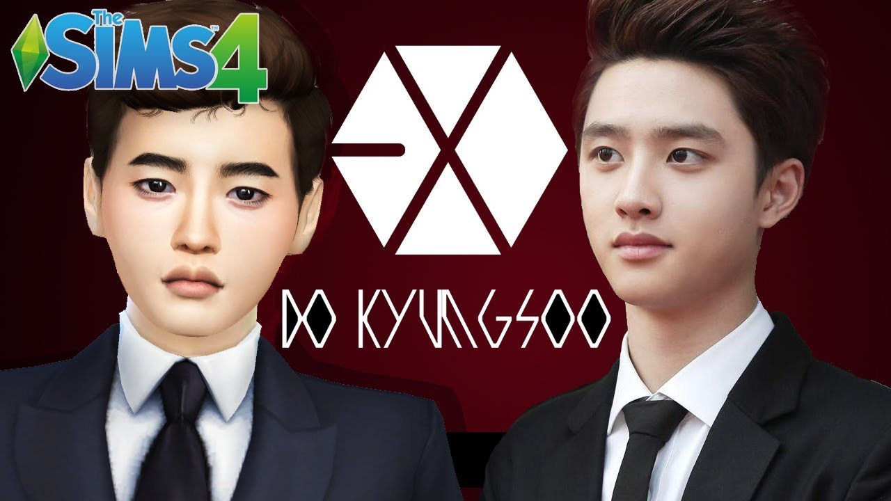 EXO D.O (도경수) + CC List & Download | Celeb CAS | The Sims 4