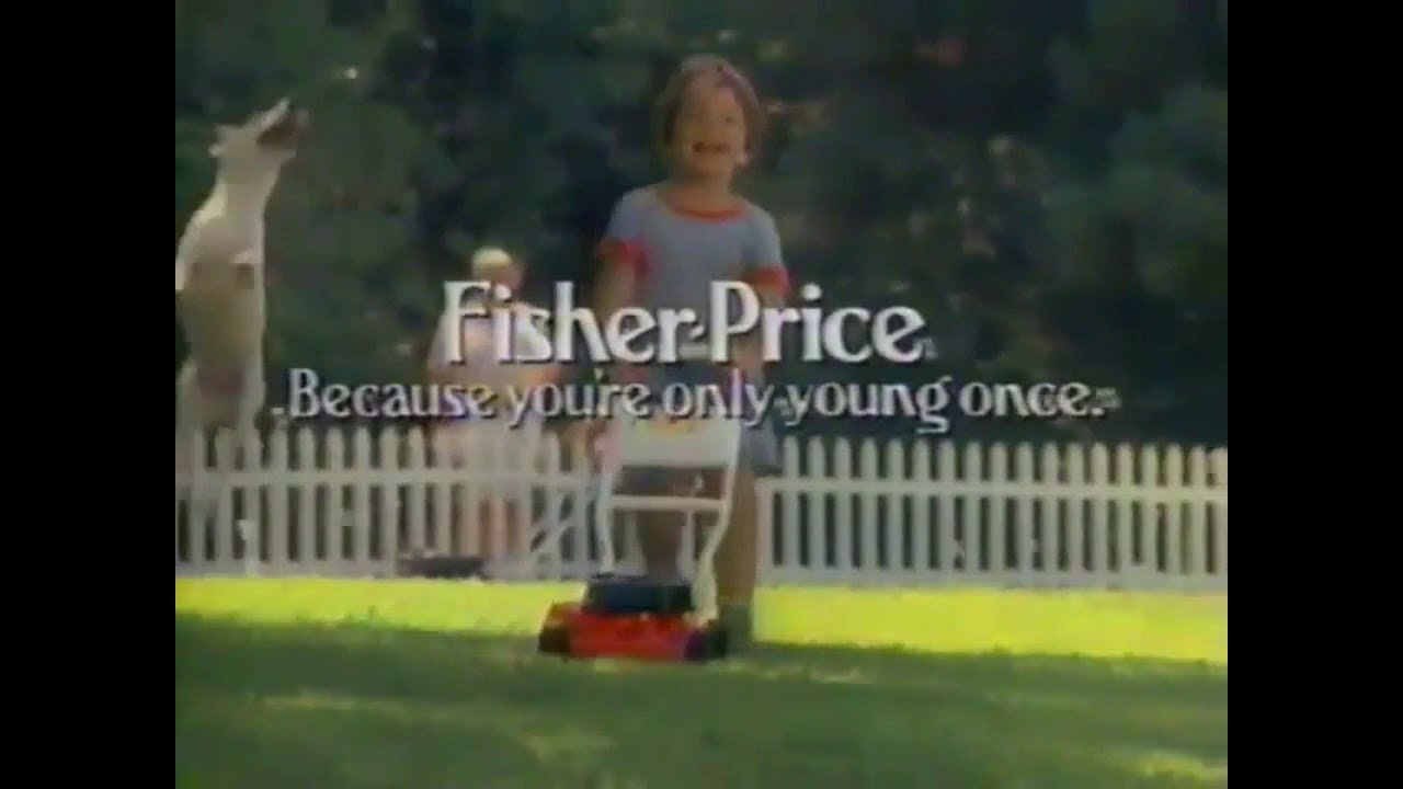 Fisher-Price Bubble Mower 80's Commercial