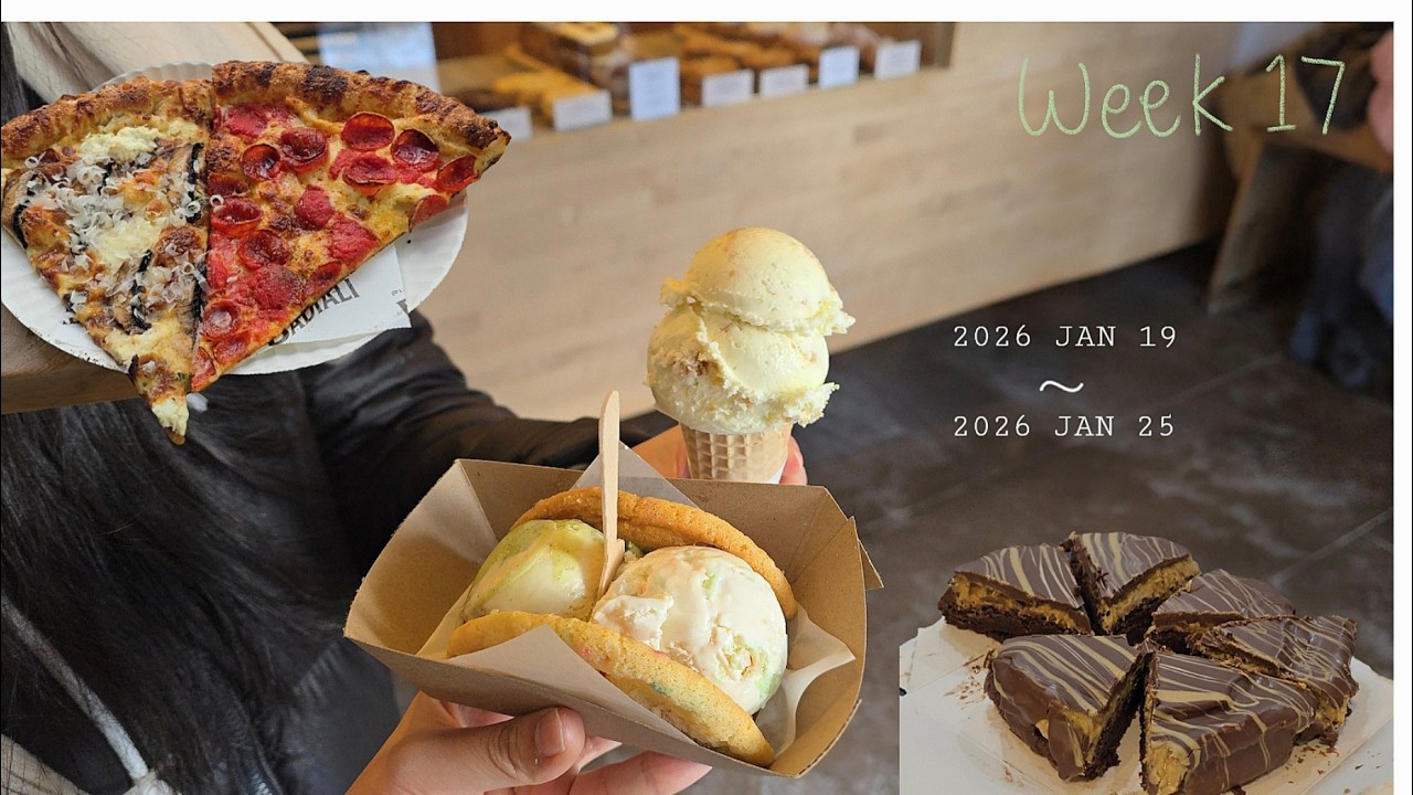 토론토워홀17주차/일상 브이로그/발렌타인 젤리캣/홈맘과 마지막 인사/드디어 방한용품 구매/크럼블 두바이 쿠키 공평하게 나누기/뱅뱅아이스크림/폭설에 잠겨버린 집