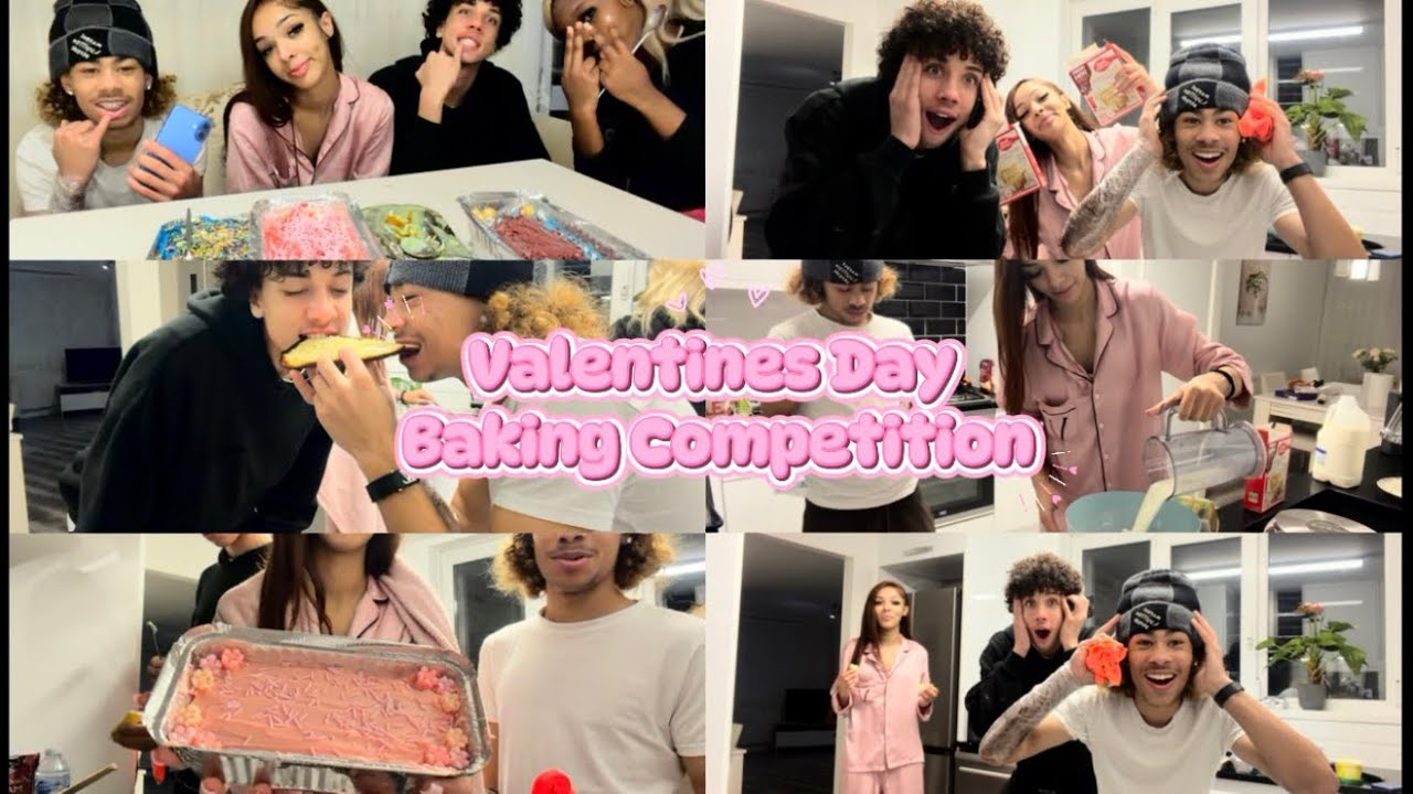 Valentines Day Baking Competition! (Ft, Jefe, Zkbov and Lape)