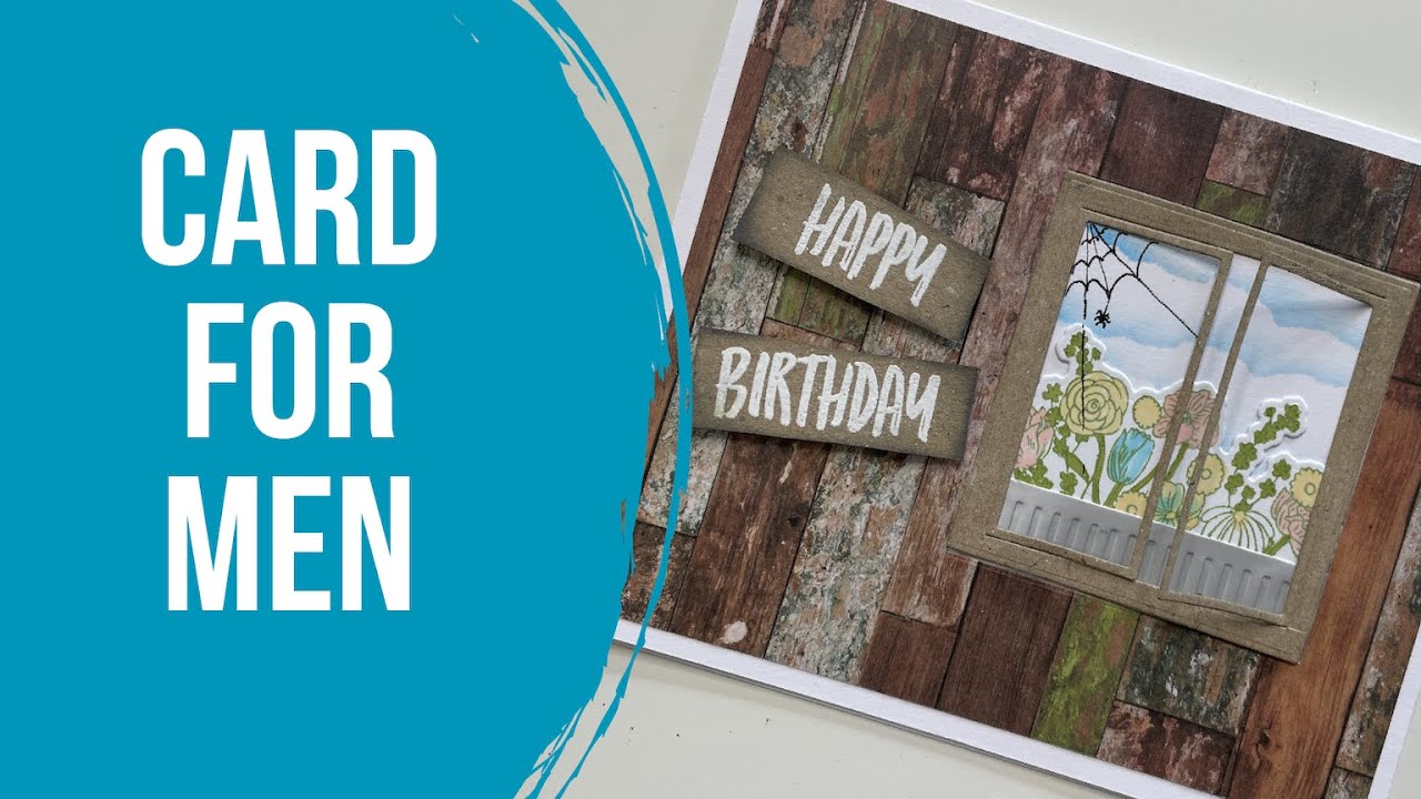 Card for Men - Masculine Greeting card idea