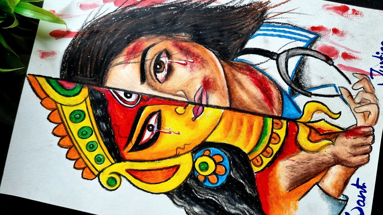 Durga X RG Kar Doctor Incident drawing | We want Justice ⚖️ Part 2