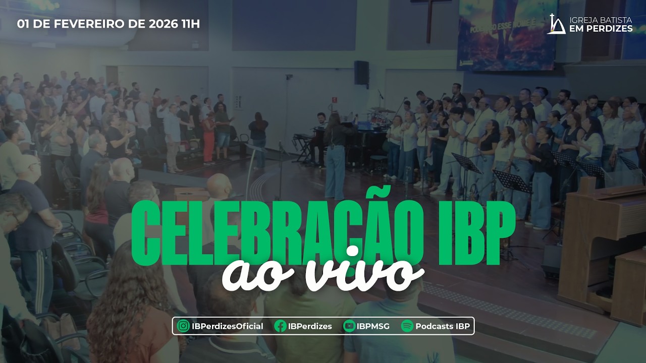 Celebração ao vivo IBP 11h | 01.02.2026 | Preparando o Terreno Parte 1