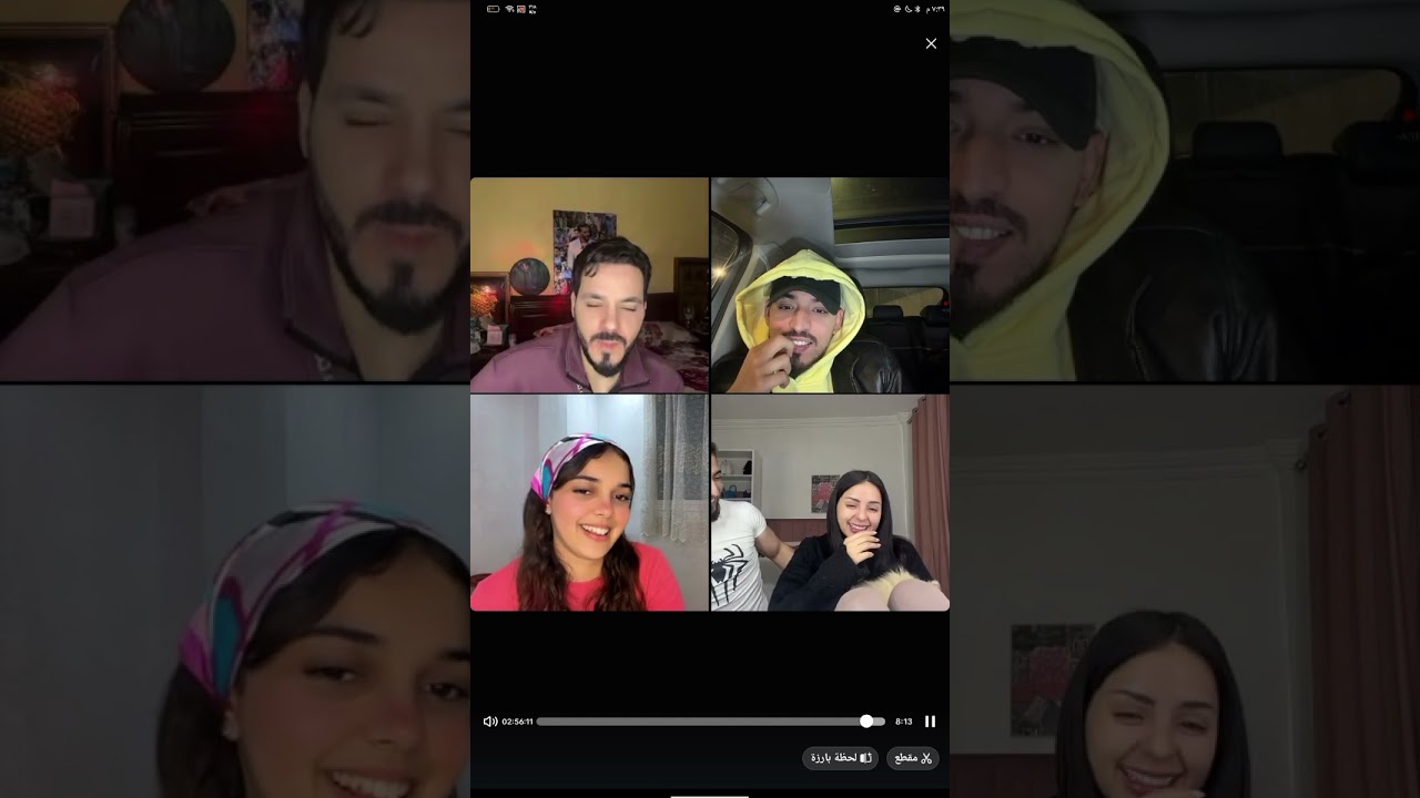 فارس وأدهم في قصف متبادل مع محمد: 