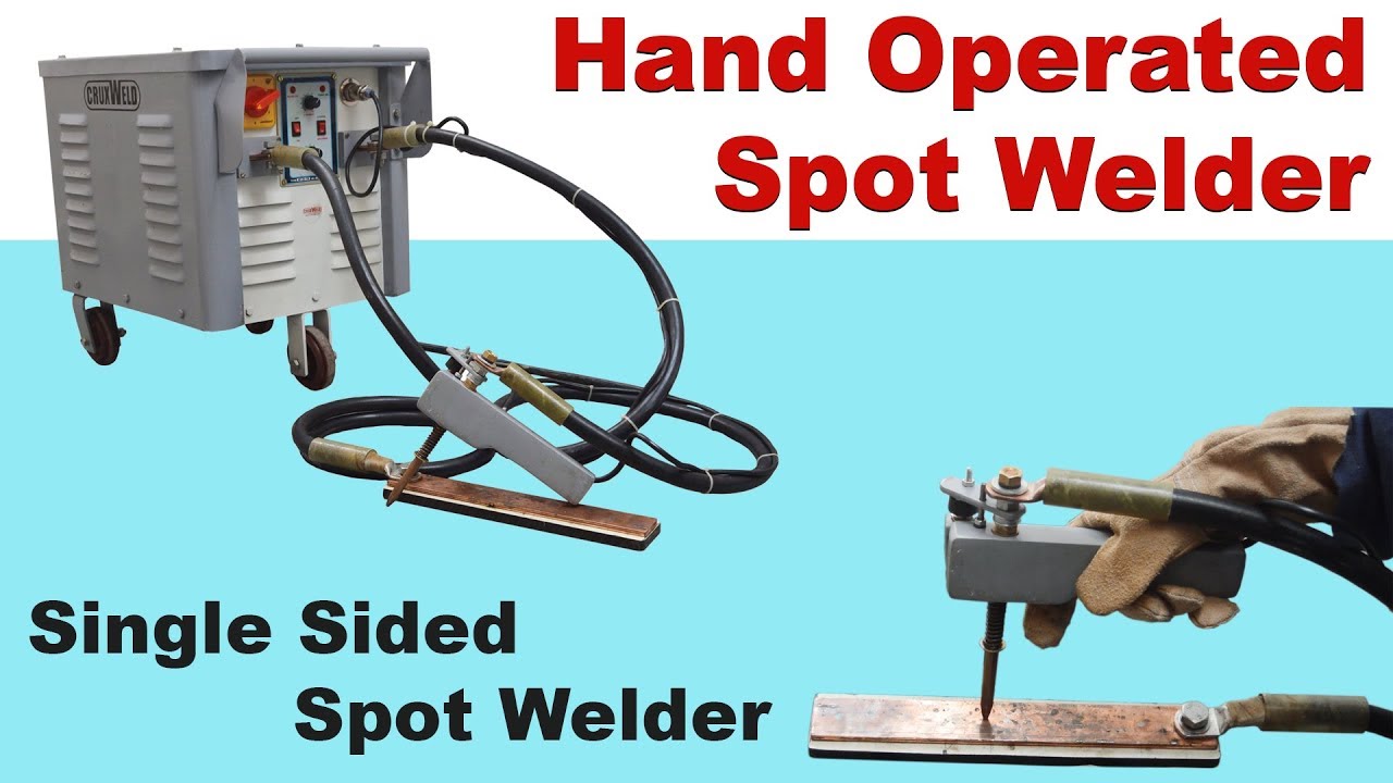 Hand Operated  Spot Welder | Single Side Hand Spot Welding Machine