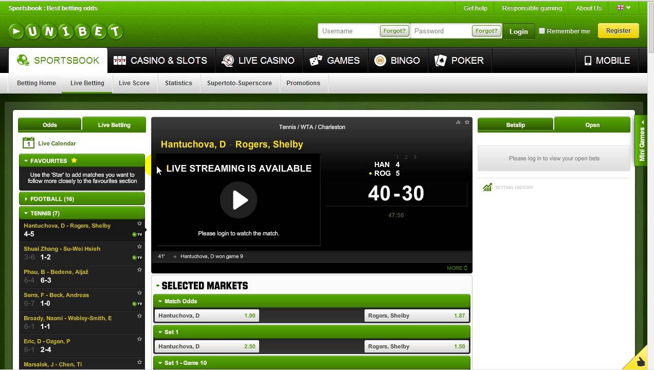 Unibet Sportsbook Review - £15 Free Bet - OGR
