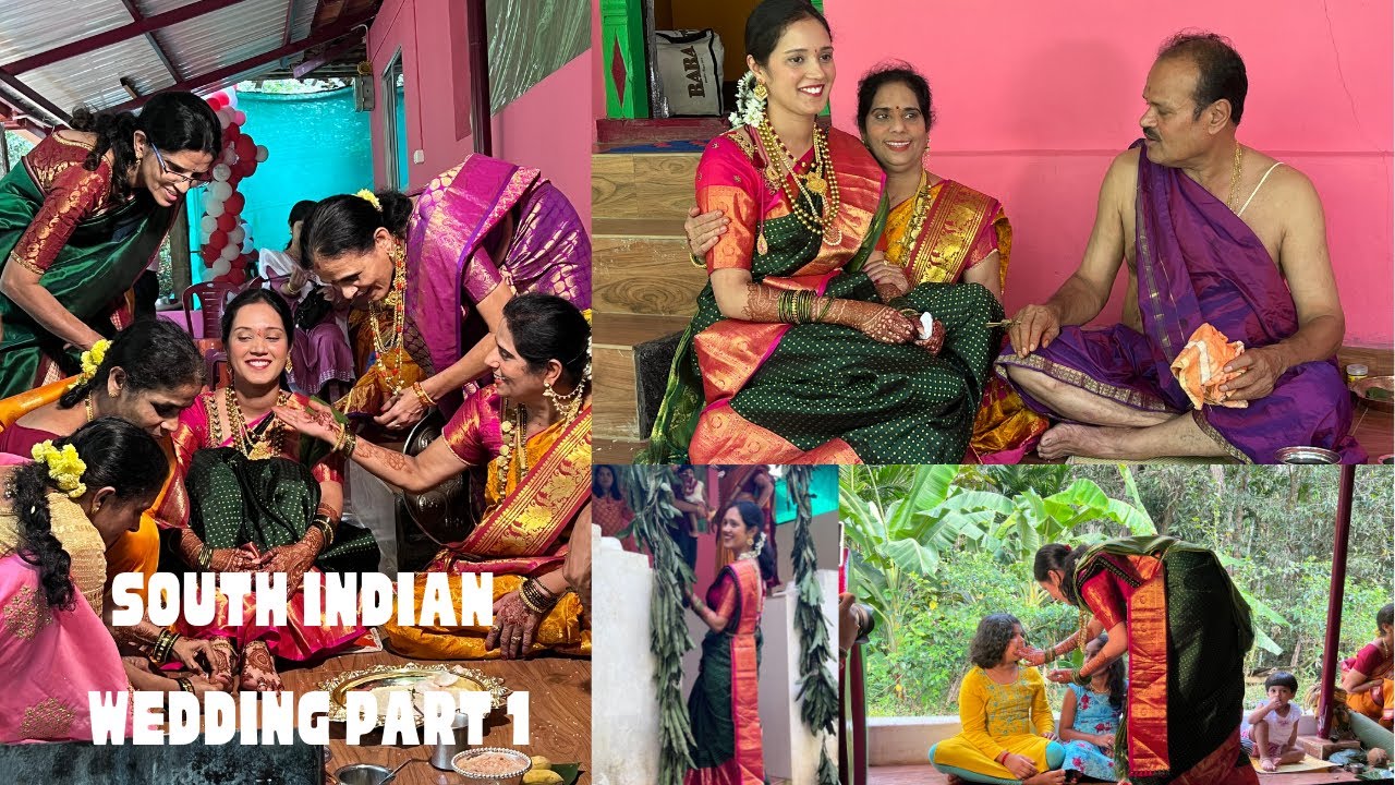 South Indian karnataka wedding| Havyaka Brahmin wedding| NAANDI | udaka shanti| part 1