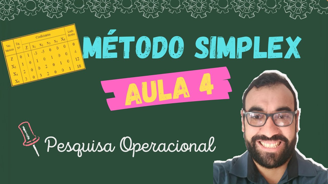 Pesquisa Operacional # 4 – Método Simplex
