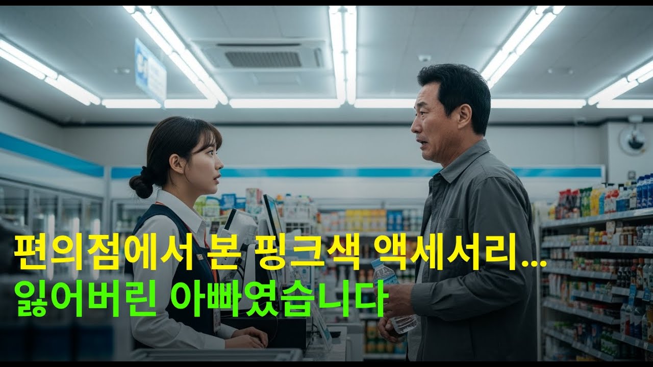 편의점에서 본 핑크색 아이스크림… 잃어버린 아빠였습니다. 노후사연 | 인생사연 | 반전사연 | 감동사연
