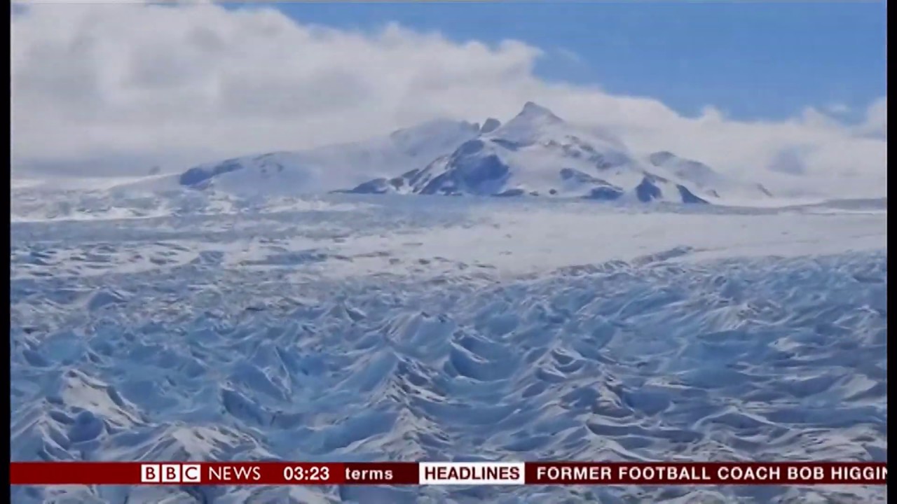 Southern Patagonian ice field splits in two (climate change) (Chile) - BBC News - 24th May 2019