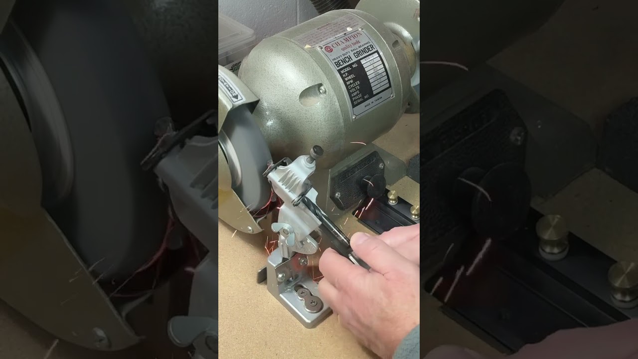Awesome drill bit sharpener I found on Amazon!