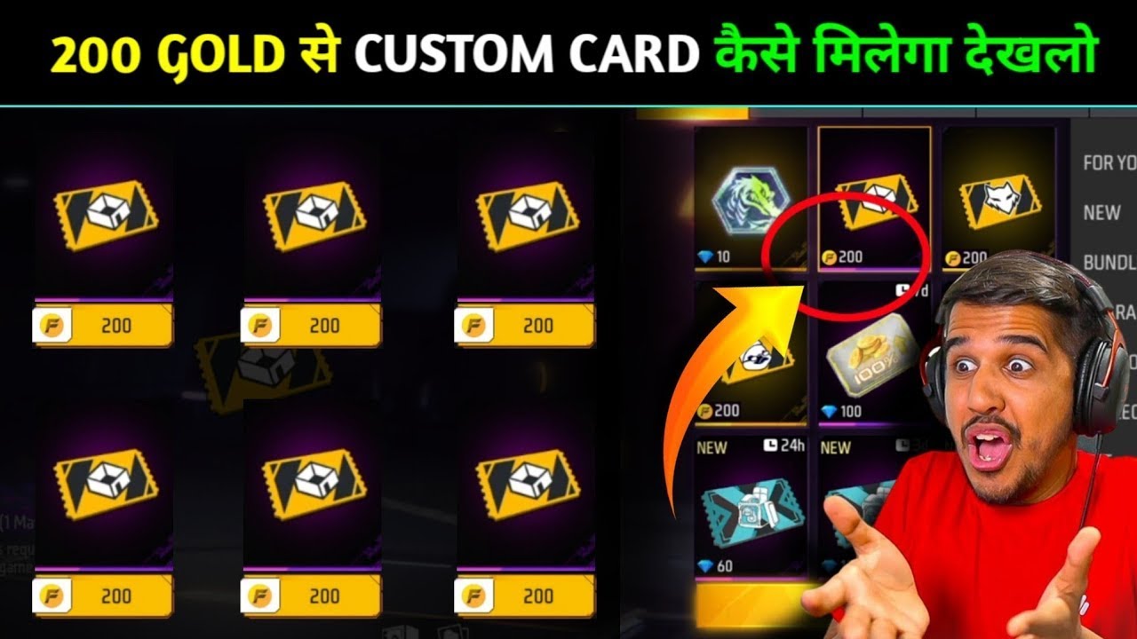 Free Fire Unlimited Custom 2023 | Krishna Gamer 07